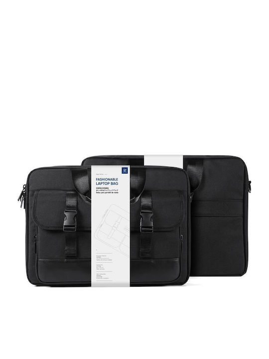 Dux Ducis Τσάντα για Laptop σε Μαύρο χρώμα