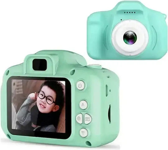Children Mini Camera Children's Camera 3MP Optical Zoom 4x Green