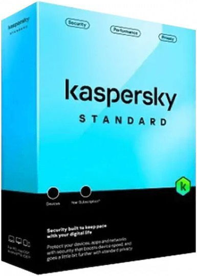 Kaspersky Standard für 3 Geräte und 2 Jahre Nutzung (Elektronische Lizenz)