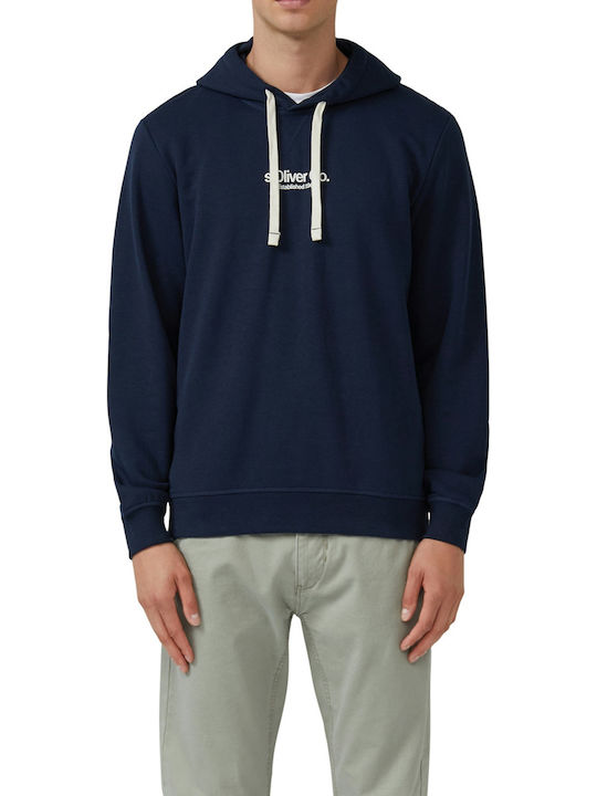 Sweatshirt with Hood Blue
