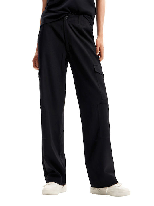 Liverpool Damen Stoff Hose Schwarz
