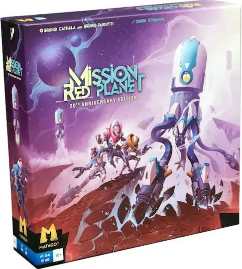 Board Game Mission: Red Planet (Third Edition) for 2-6 Players 14+ Years Old (EN) Matagot