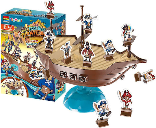 Board Game Πειρατικό Καράβι-Παιχνίδι Ισορροπίας for 2 Players 3+ Years Old ToyMarkt