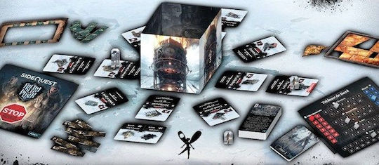 Board Game SideQuest: Frostpunk for 1-4 Players 14+ Years Old (EN) Board & Dice