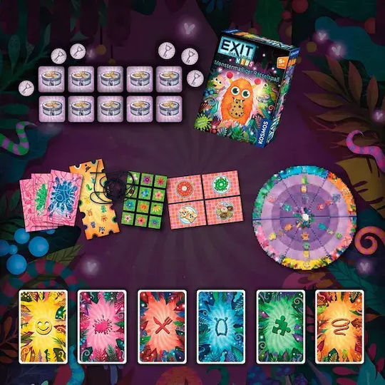 Board Game Exit The Game: Kids - Riddles In Monsterville 5+ Years Old (EN) Kosmos