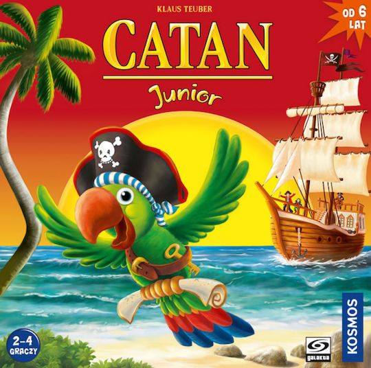 Board Game Catan Junior for 2-4 Players 6+ Years Old (PL) Galakta