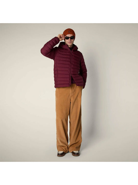Jacket Puffer Wine Red