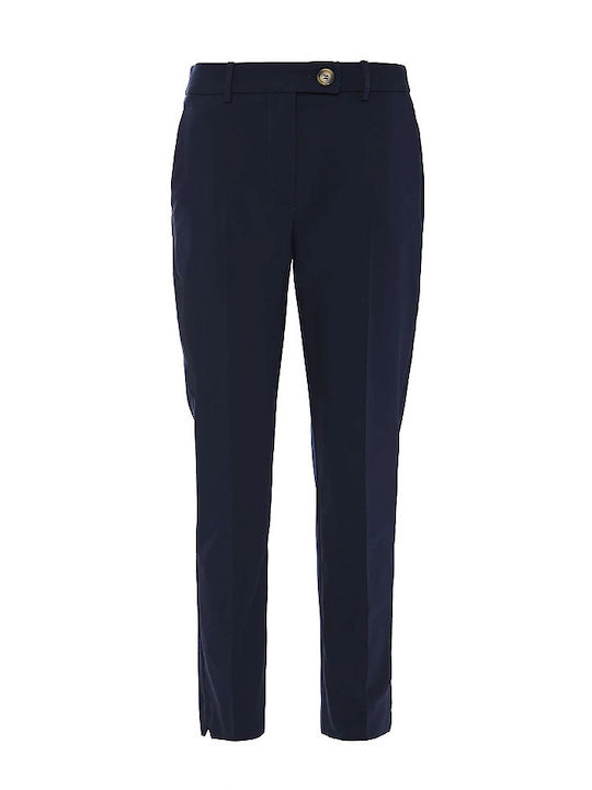 Γυναικείο Chino Παντελόνι Βαμβακερό Navy Μπλε