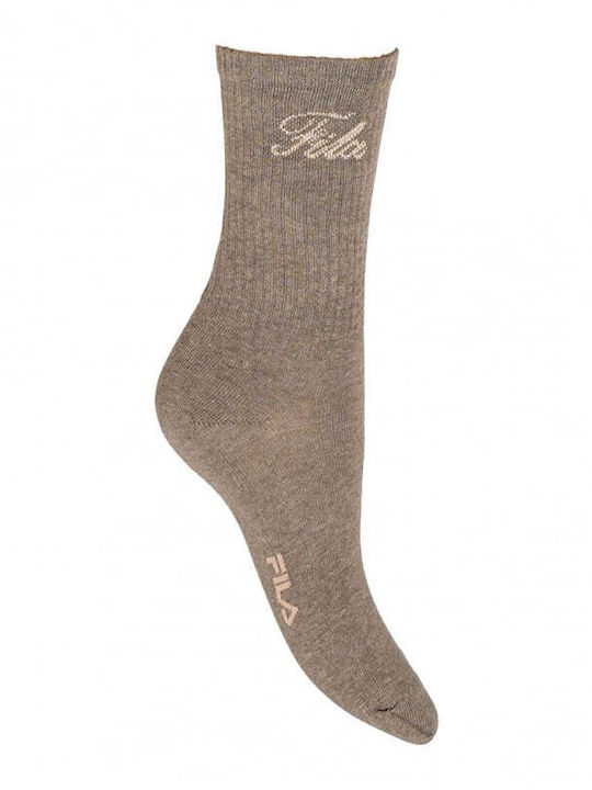 FILA Damen Socken Light Beige 3Pack