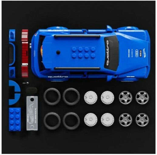 Mattel Brick Shop Τουβλάκια Hot Wheels Speed Series Audi για 10+ Ετών 253τμχ