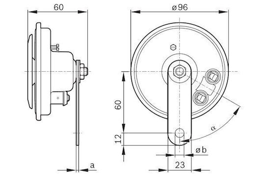Bosch Клаксон 0 986 320 191