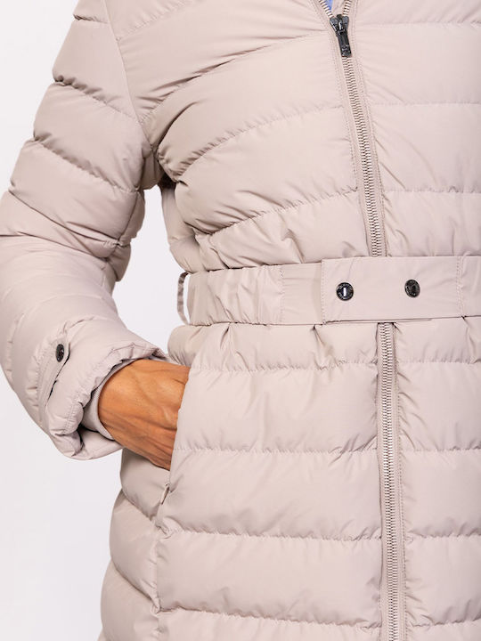 Damen Puffer Jacke für Winter Gray