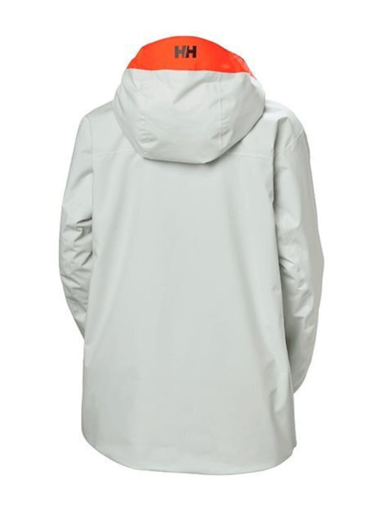 Helly Hansen Powchaser 66066-403 Γυναικείο Μπουφάν για Σκι & Snowboard Πράσινο