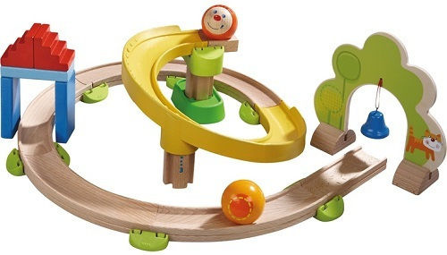 Haba Ball Toboggan Fröhliche Kugel aus Holz für 36++ Monate
