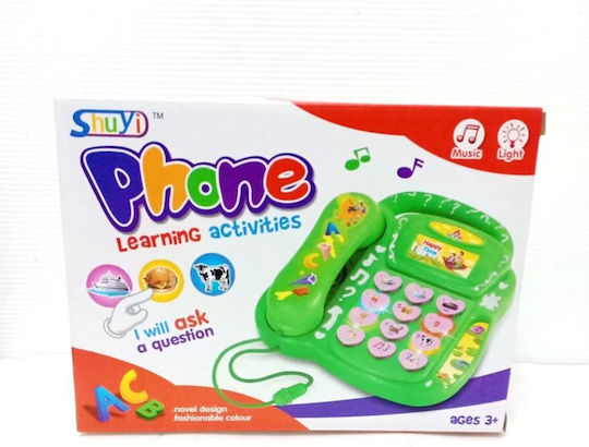Spieltelefon Phone Learning Activities mit Musik und Licht für 36++ Monate
