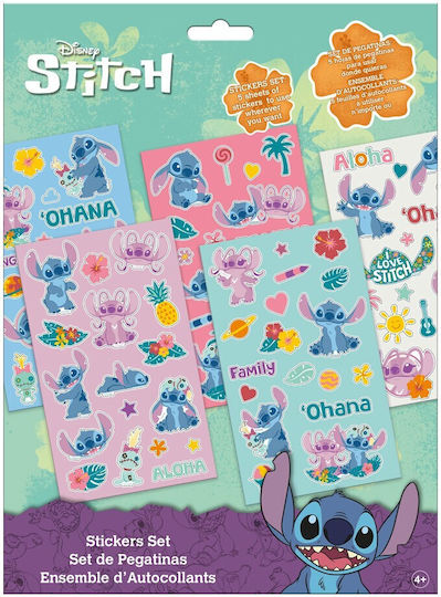 Σετ Αυτοκόλλητα Stitch Angel Υ15x25εκ