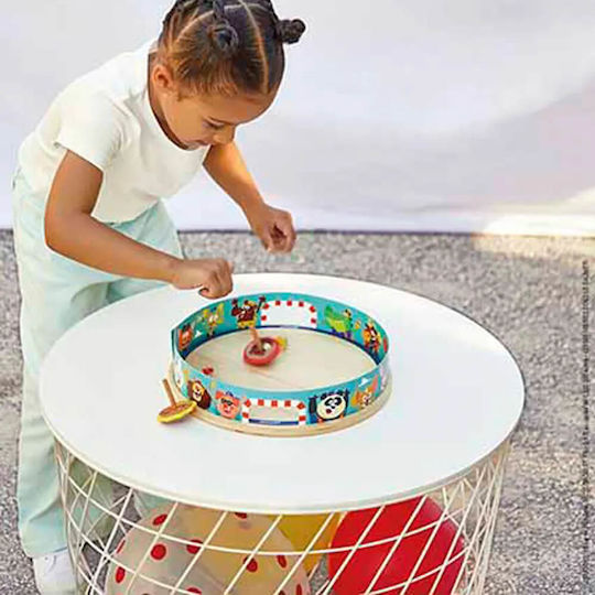 Janod Spinning Top made of Wood for 4++ Months