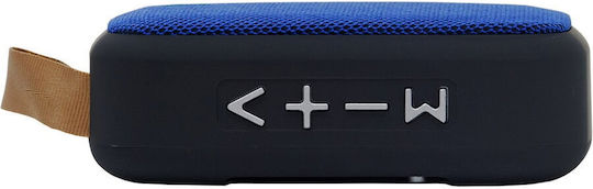 Spacer Pocket Boxă Bluetooth 3W cu Radio și Durată de Baterie până la 5 ore Albastru