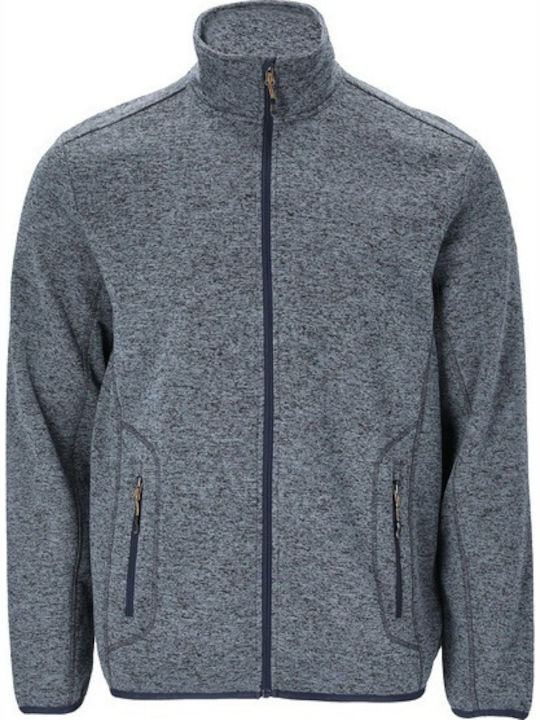 Men's Fleece Cardigan Stormy Weather