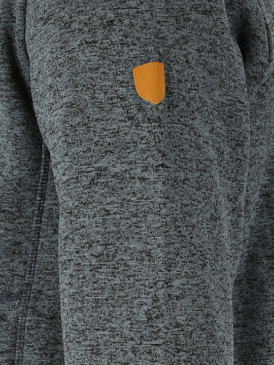 Men's Fleece Cardigan Stormy Weather