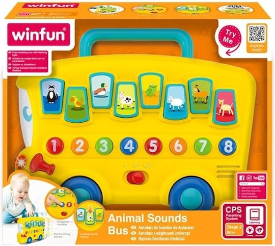 Winfun Vehicle Animals Animal with Sounds for 6++ Months
