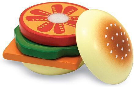 Melissa & Doug Σετ Παρασκευής Σάντουιτς από Ξύλο για 3+ Ετών 17τμχ