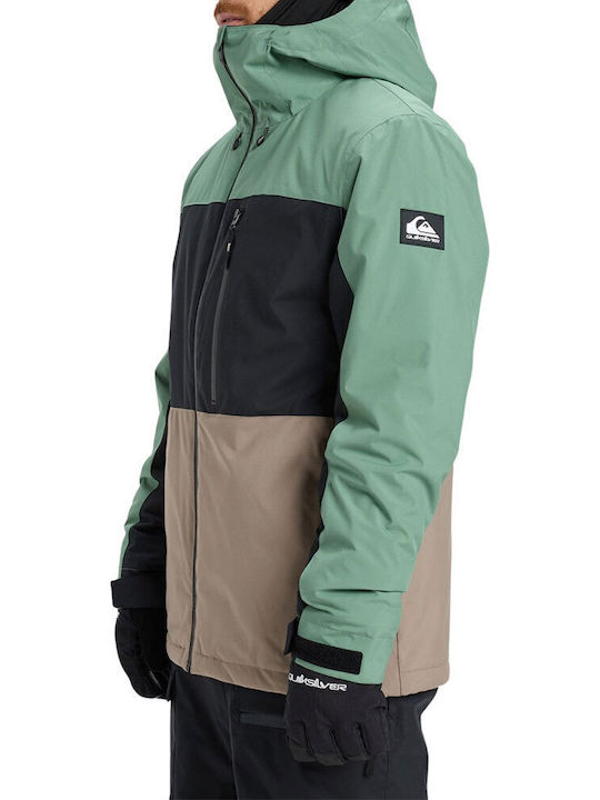 Quiksilver Sycamore Men's Ski & Snowboard Jacket Multicolour EQYTJ03503-GND0