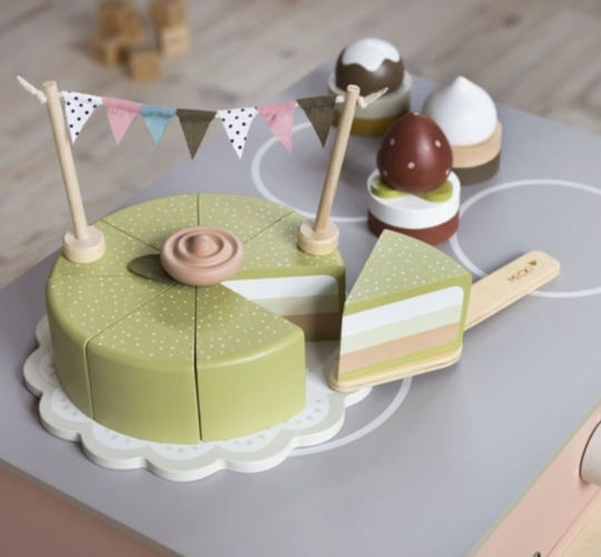 Micki Wooden Cake Toys for 3+ Years 12 Pieces