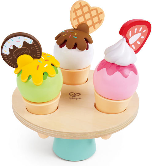 Hape Комплект Сладолед От Дърво За 2+ Години 19 Части