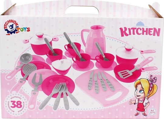 Apergis Cooking and Serving Set in Box for 3+ Years 38 Pieces