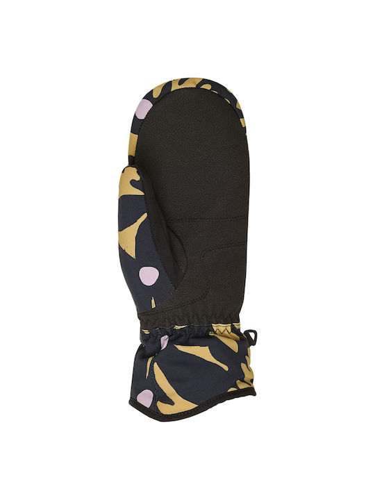 Roxy Jetty Mittens Γυναικεία Γάντια Σκι & Snowboard Πολύχρωμα