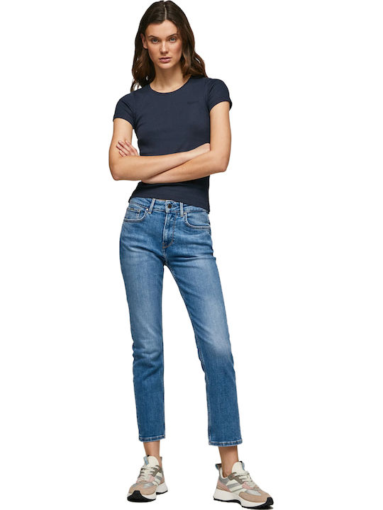 Mary Women's Jean Trousers in Straight Line