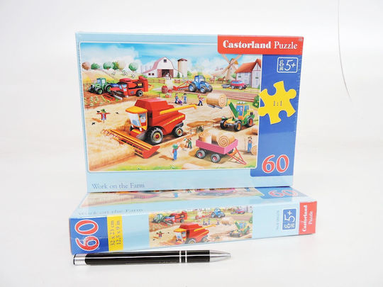 Castorland Work On Farm Παζλ 60 Κομματια B-66278