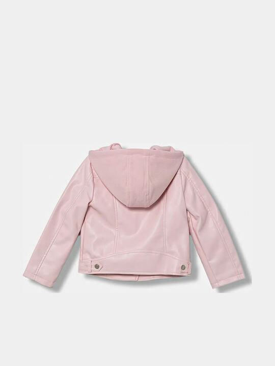 Παιδικό Μπουφάν με Κουκούλα Pink