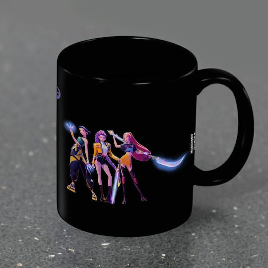 Pyramid International Ceramic Black Mug 320ml