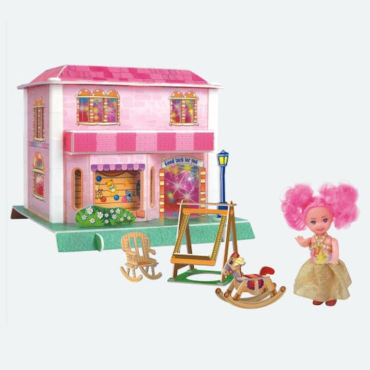 Anelixi Paper Construction Toy with Light, Music and Playground for Children 8+ years old+ Years