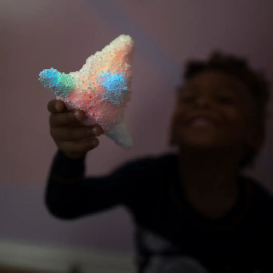 Learning Resources Bau- und Konstruktionsspielzeug mit Sand Playfoam Glow In Dark Foam für Kinder ab 3 Jahren