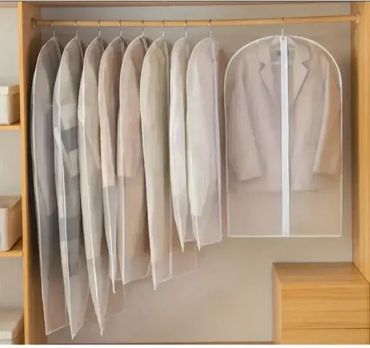 Mulex Fabric Hanging Storage Case For Clothes 60x60x137cm 1pcs