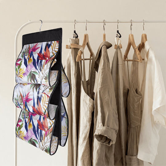 Guess Fabric Hanging Clothes Organizer 72x42cm