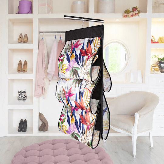 Guess Fabric Hanging Clothes Organizer 72x42cm