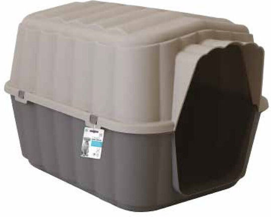 M-Pets Hundehaus Kunststoff Außenbereich Gray 61.6x85.3x57cm