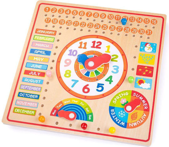 Bigjigs Toys Calendar Months Days Date Time