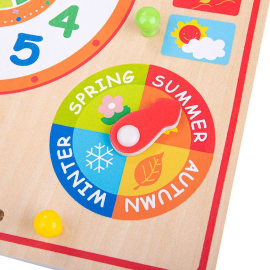 Bigjigs Toys Calendar Months Days Date Time