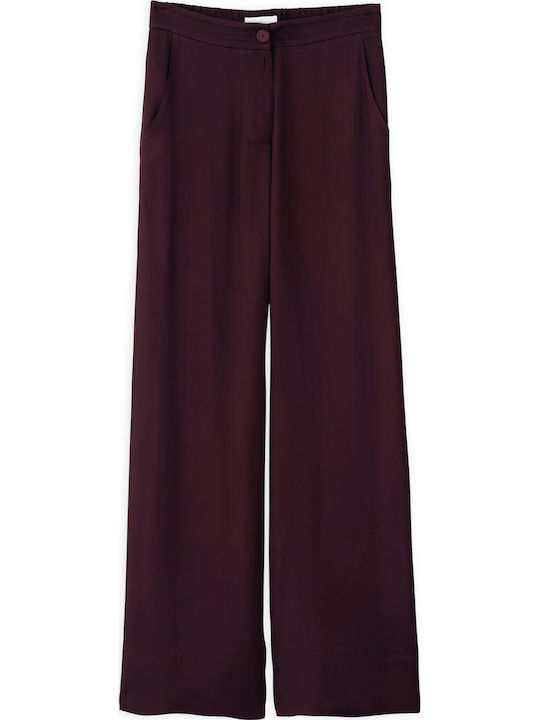 Γυναικεία Παντελόνα Burgundy