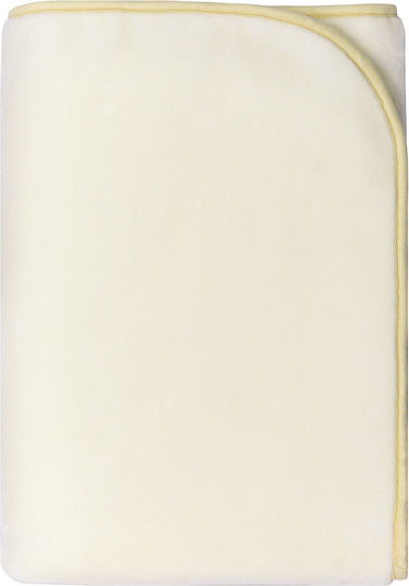Kentia Decke Wickeltücher für Kinderzimmer Baby Notte Weiß 80x100cm