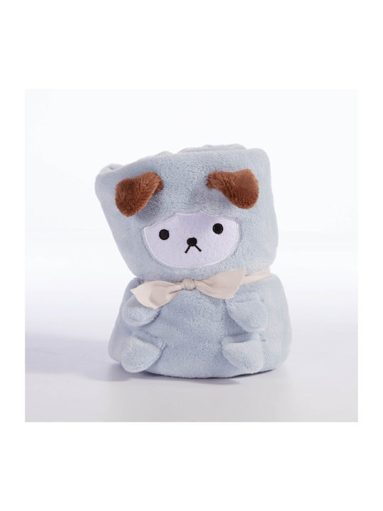 Nef-Nef Homeware Κουβέρτα Αγκαλιάς & Λίκνου Lovely Sheep 80x110εκ.