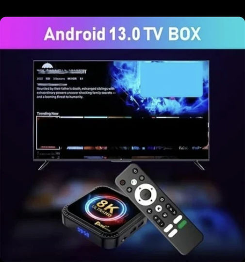 ТВ кутия RK3528 4K UHD с WiFi 2GB RAM и 2GB Памет за съхранение с Операционна система Android