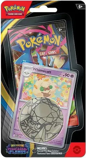 Pokemon TCG Mega Evolution Phantasmenflammen Checklane Blister Phantasmenflammen Einzelkarte (EN)