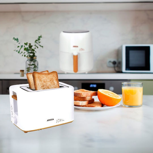 Toaster 2 Schlitze Weiß