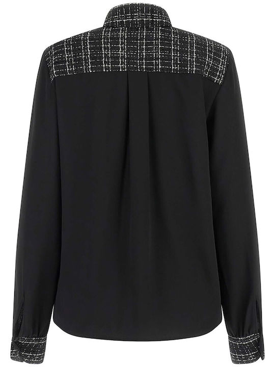 Women's Long Sleeve Shirt Black